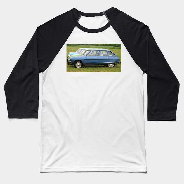 Citroen Ami 8 Club Baseball T-Shirt by Roland69